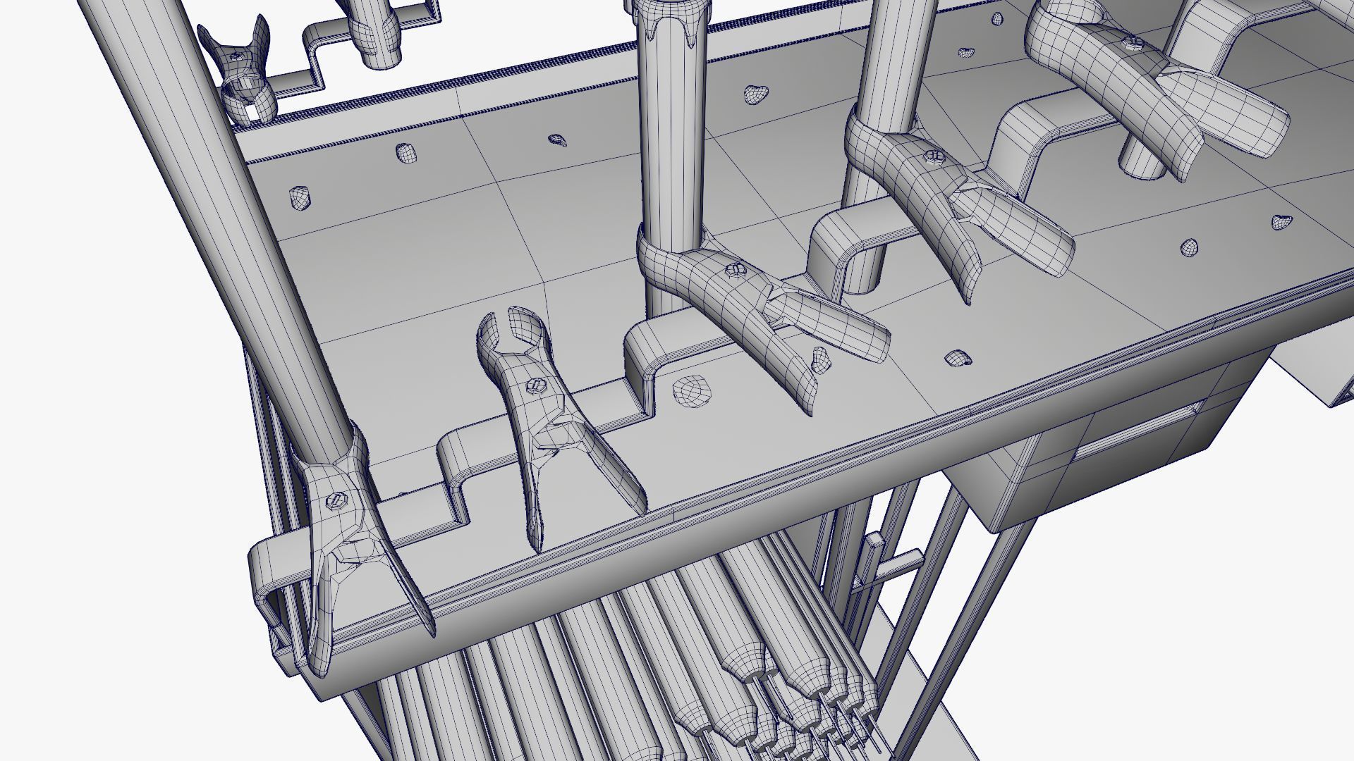 Old candle holder 3D model_18