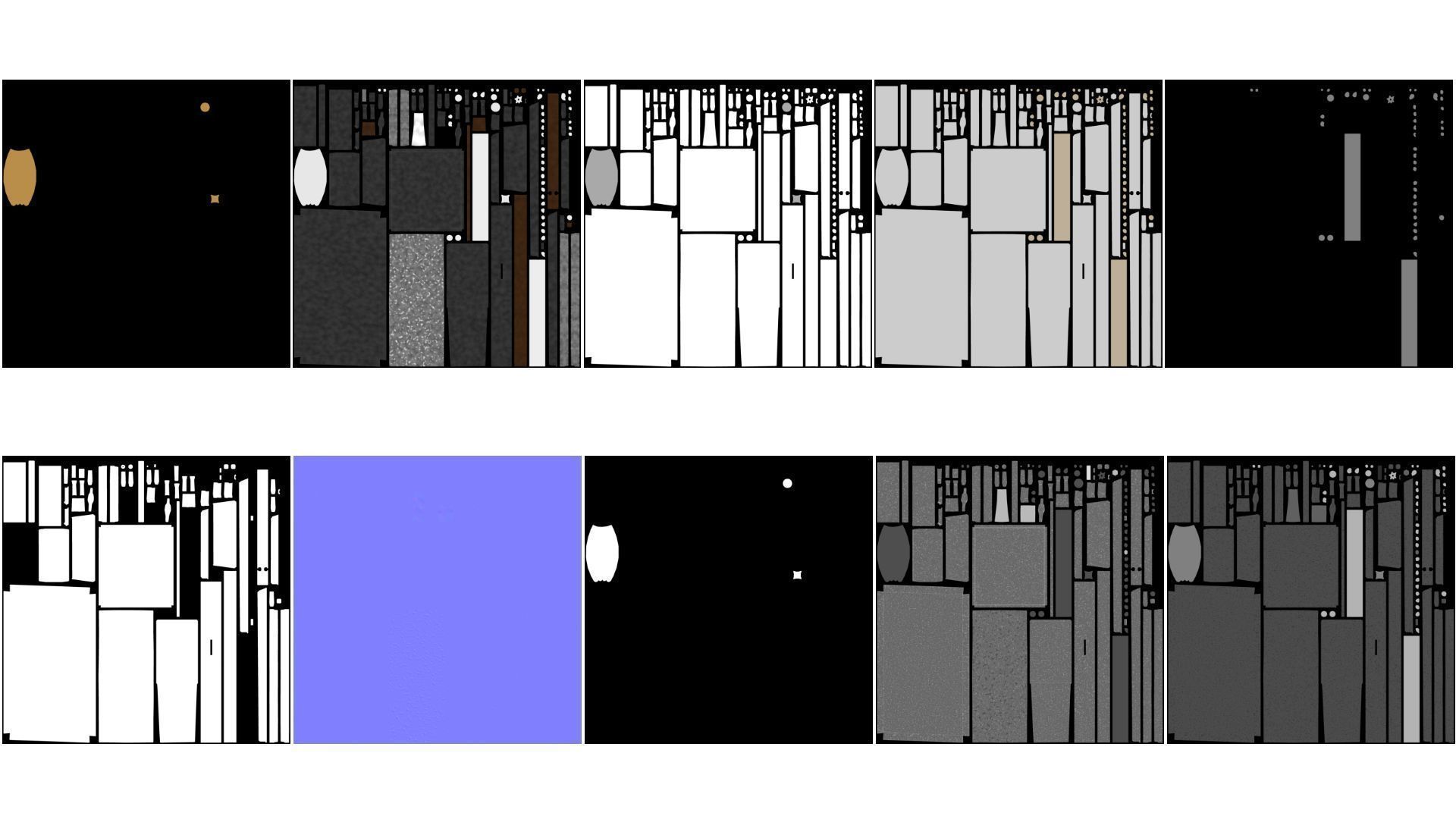 Old candle holder 3D model_13