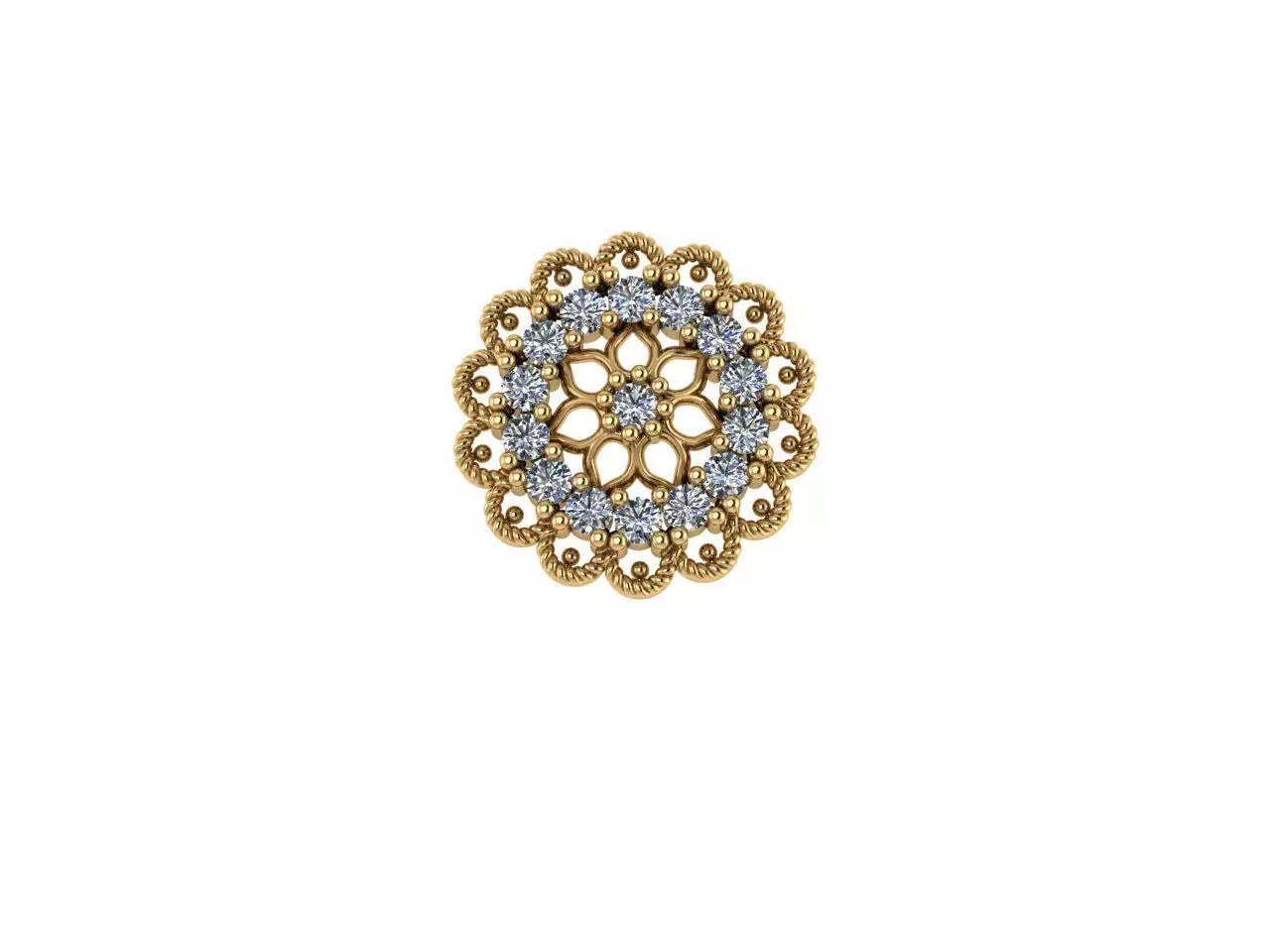 Nose Pin 3D print model_0