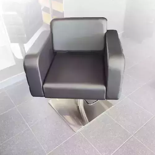 Hairdressers chair - 3D model