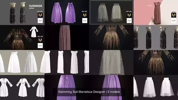 Collection Marvelous Designer