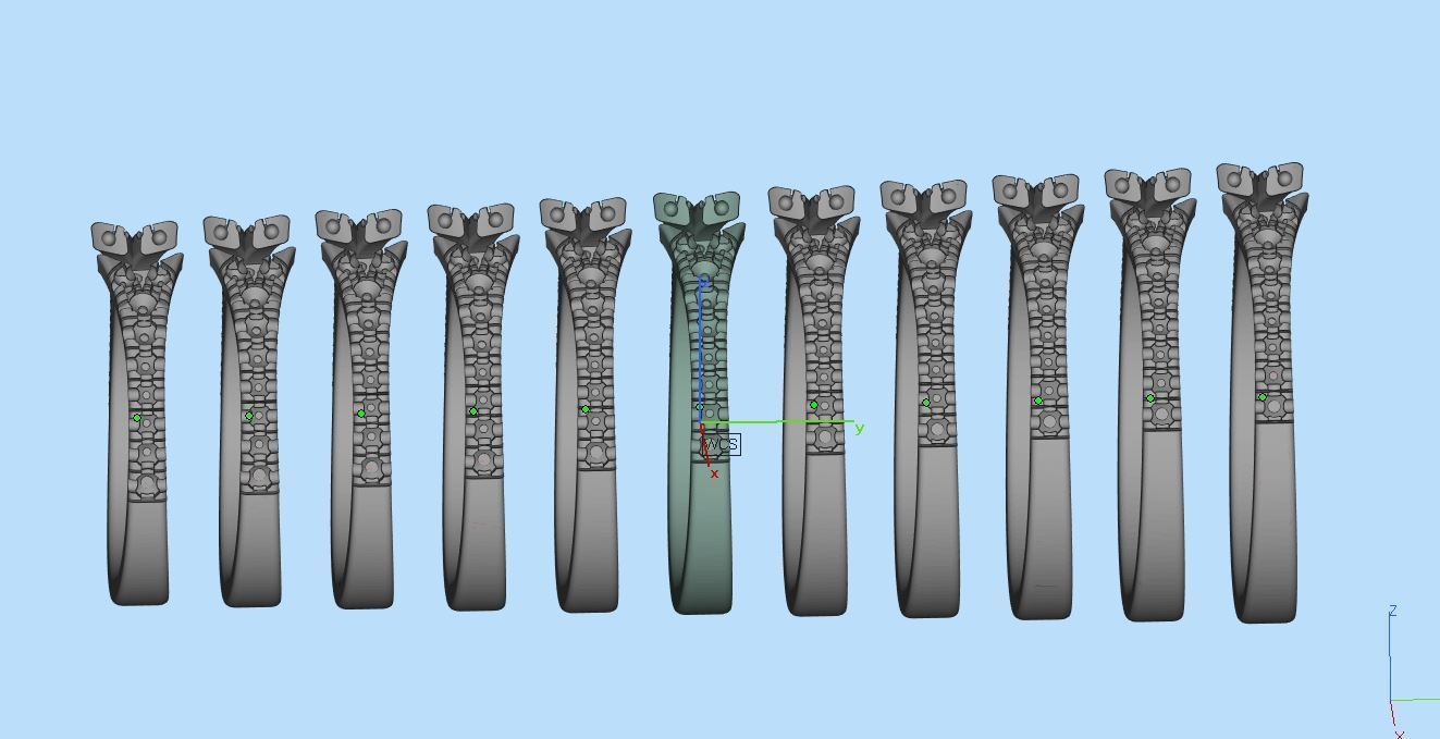 Split shank engagement ring R 0349 printable 3d model 3D print model_22