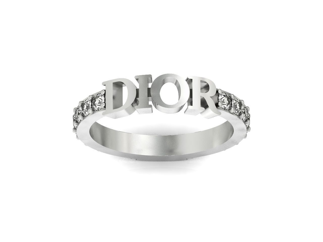 Dior ring fashion 2777 3D print model_17