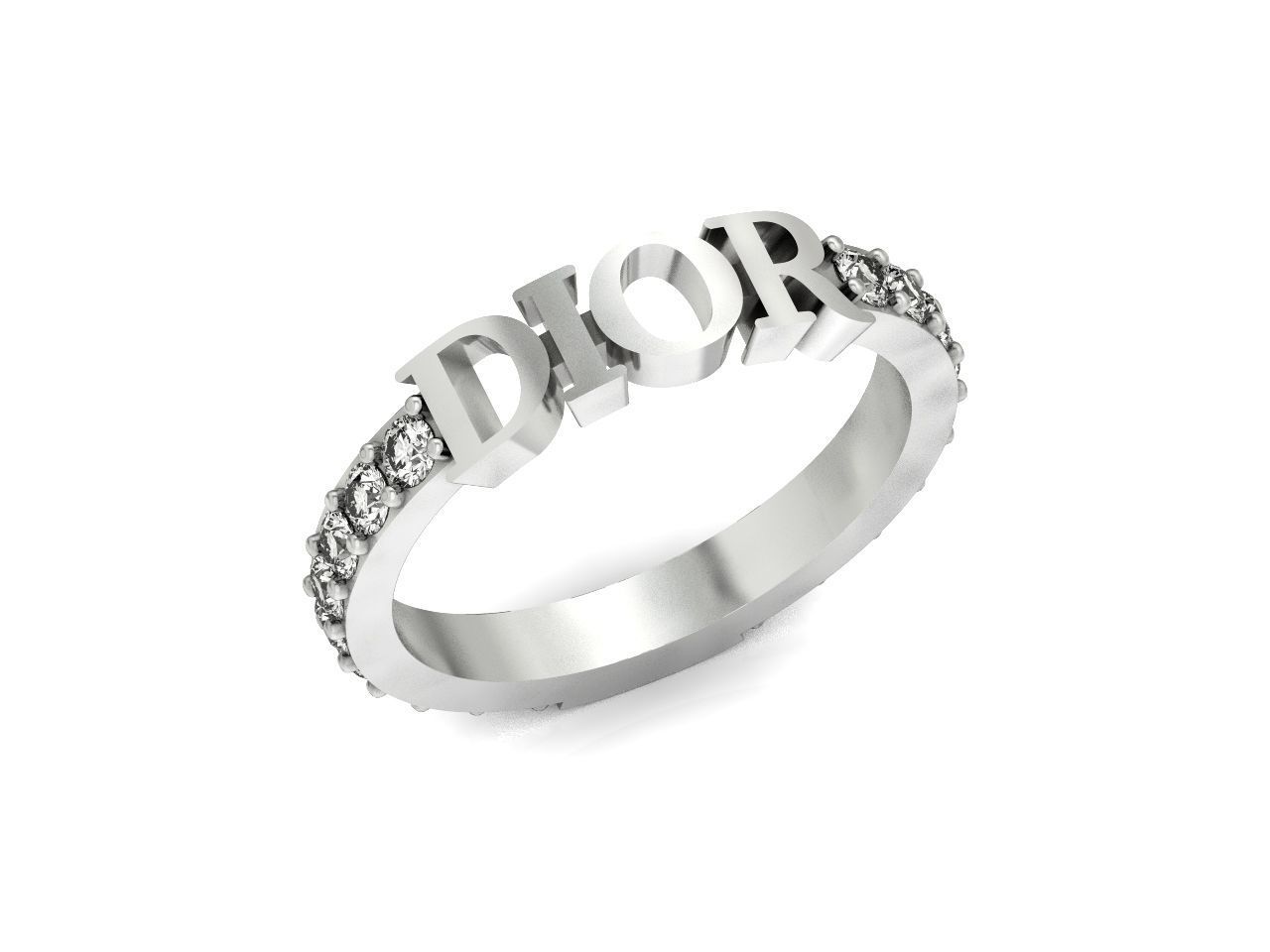 Dior ring fashion 2777 3D print model_18