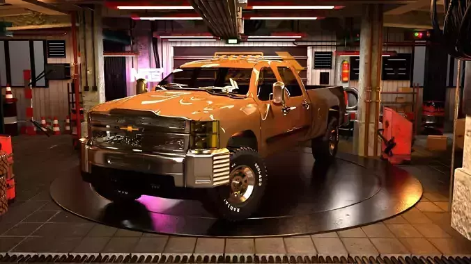 Chevrolet Silverado 2011 3D model