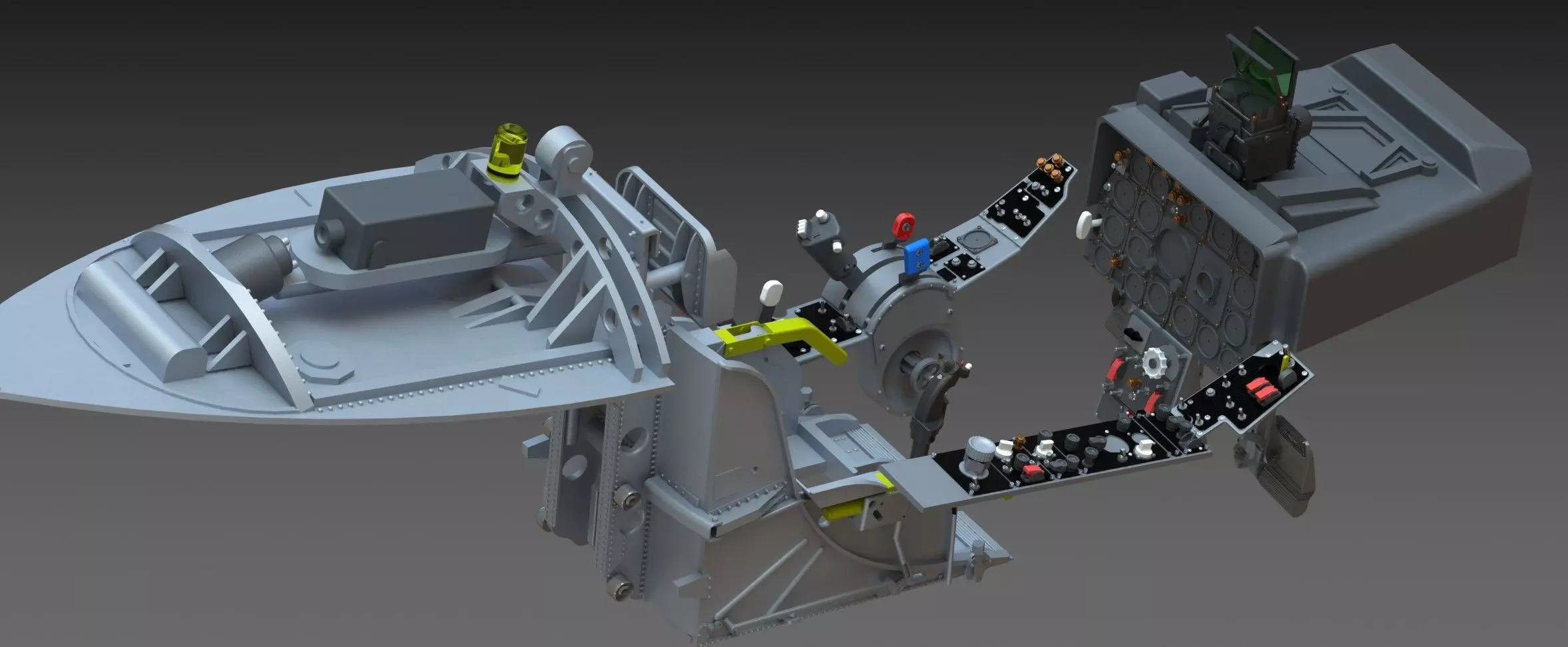 F86 Hight Definition Work Complete Cockpit STL FILES ONLY 3D print model