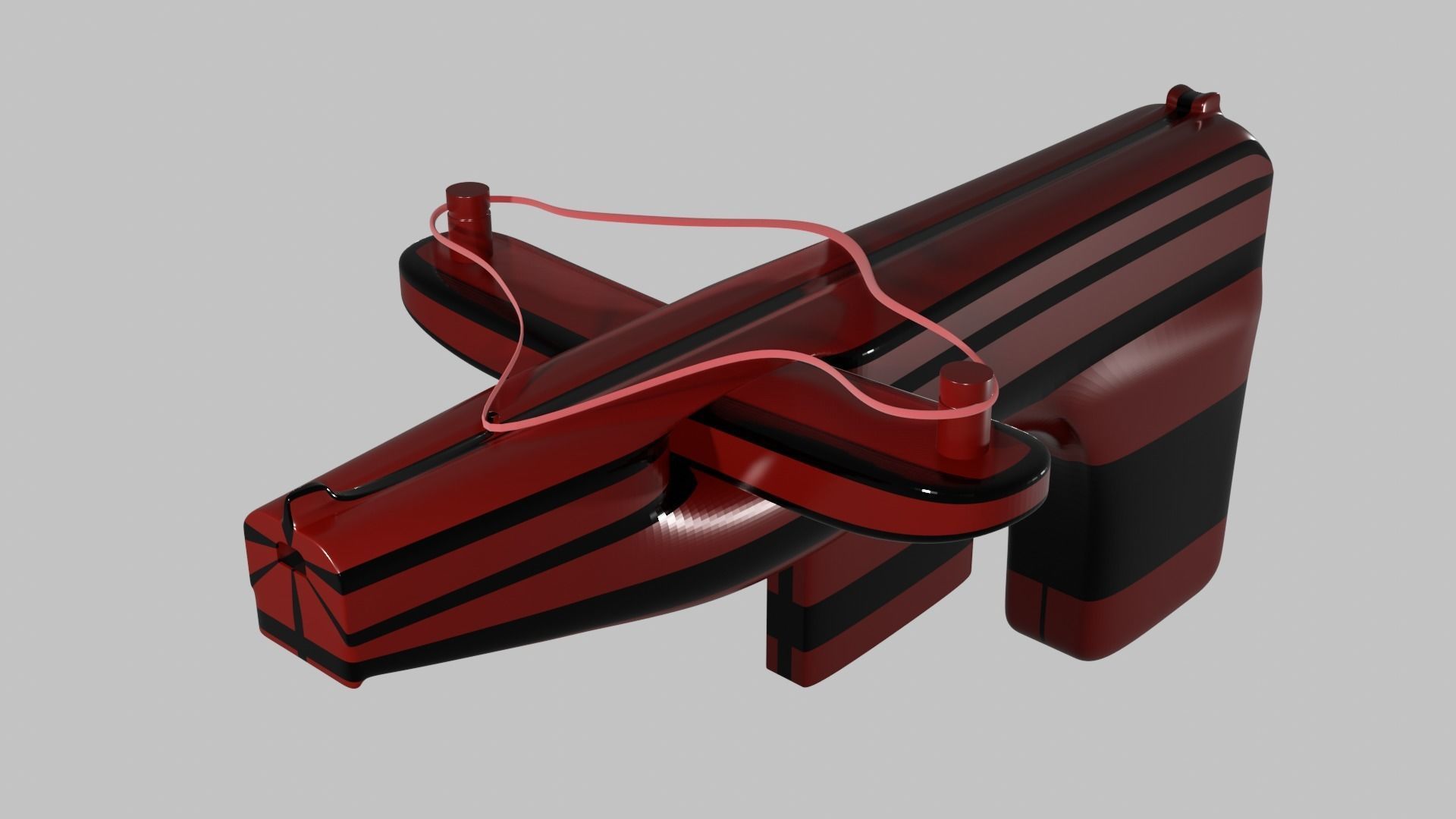 Rubber Band Toy 3D print model_1