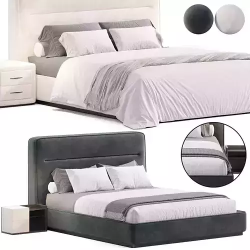 Kirk bed by Porada 3D model