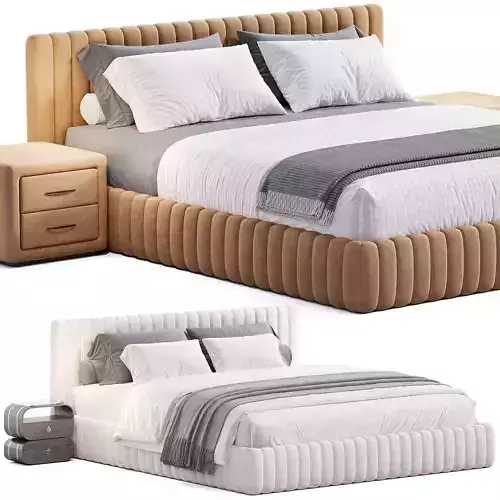 Nick bed by Samoa 3D model