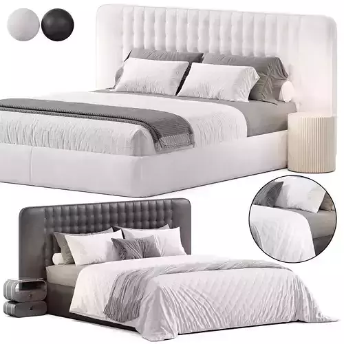 Dedalo bed by Desiree 3D model