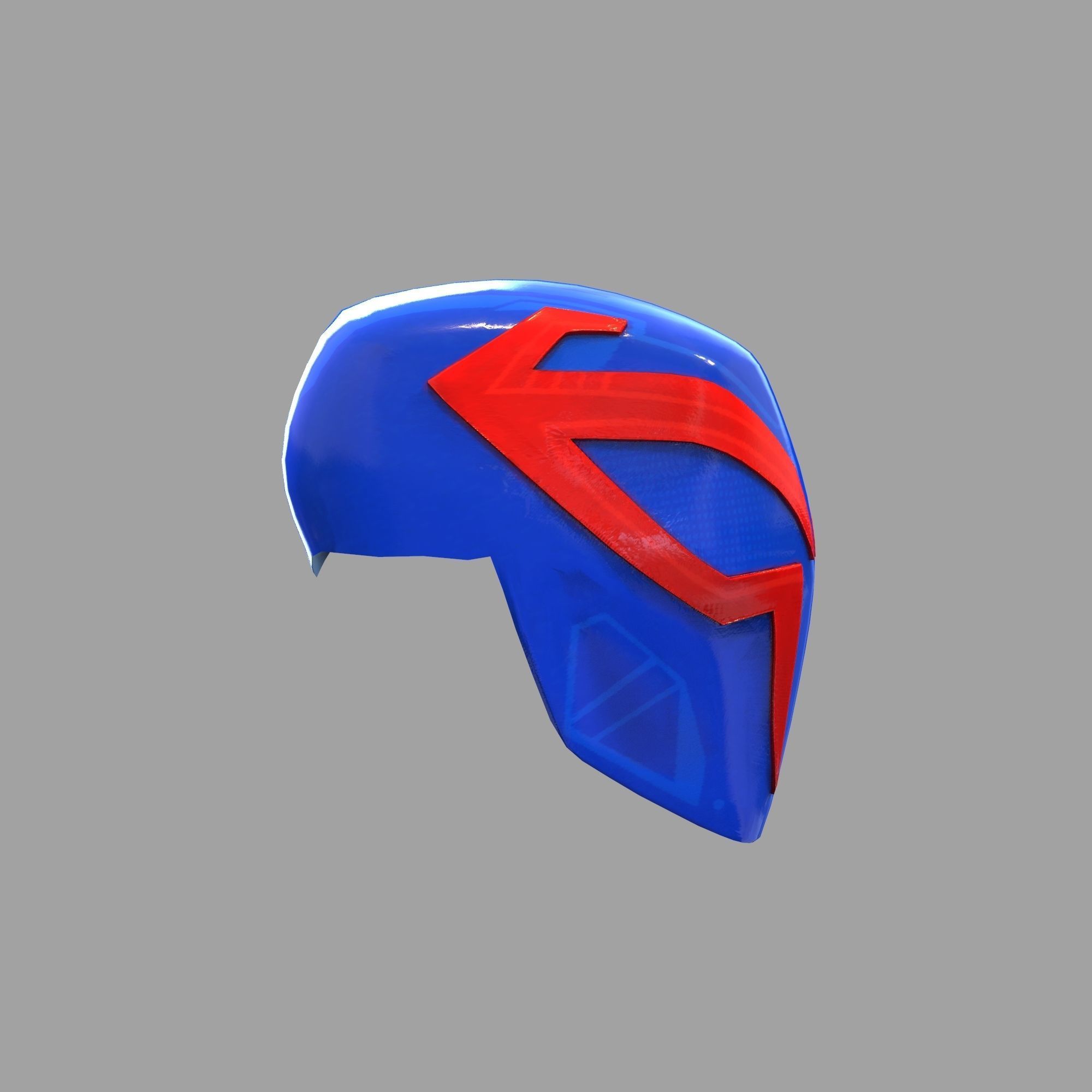 Spider Man 2099 Future Full Wearable Helmet 3D print model_86