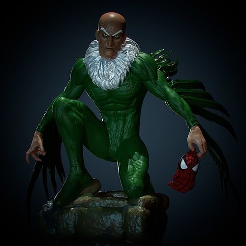 buitre vulture spiderman 3D print model