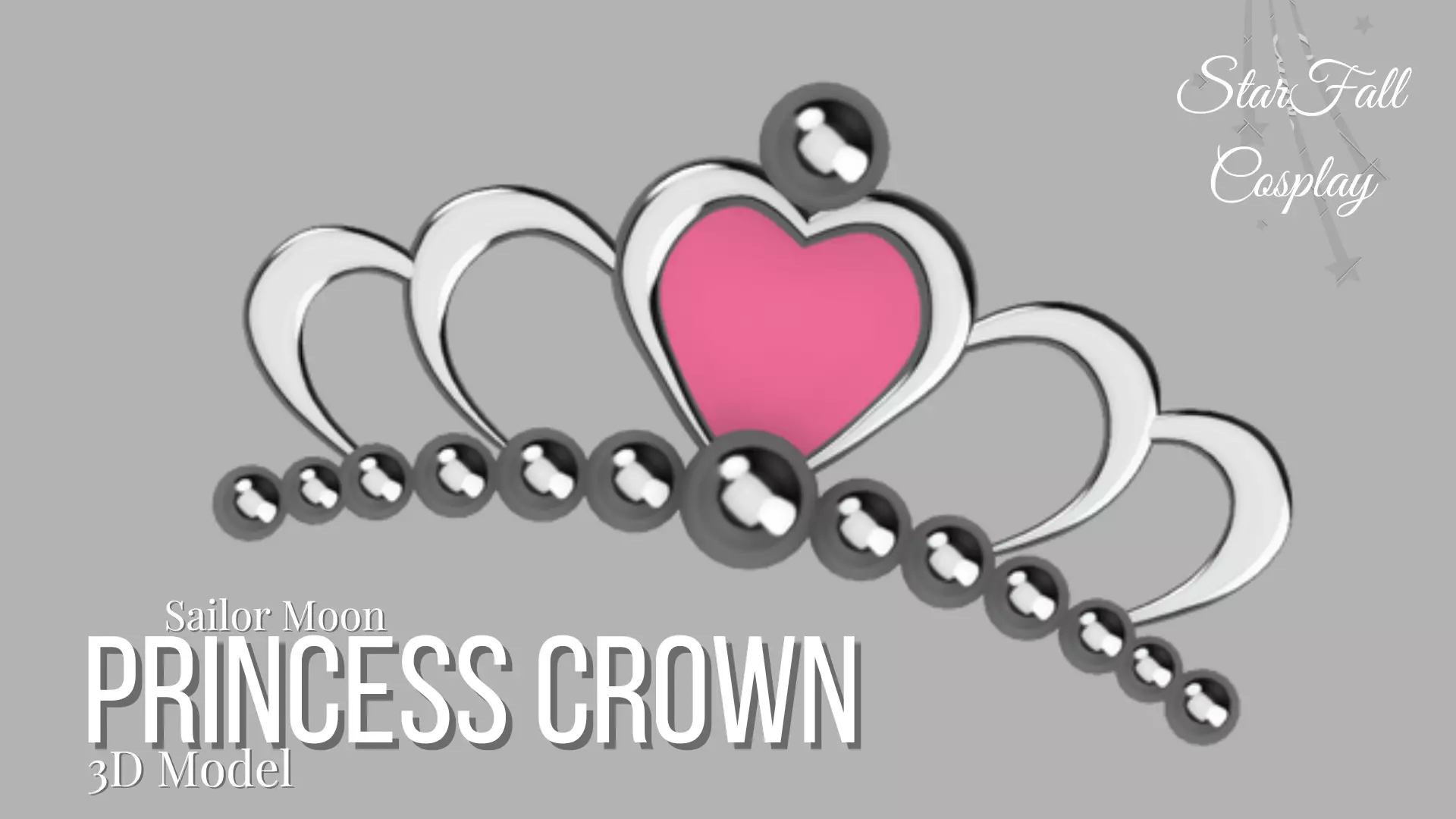 Usagi Tsukino Princess Crown 3D print model