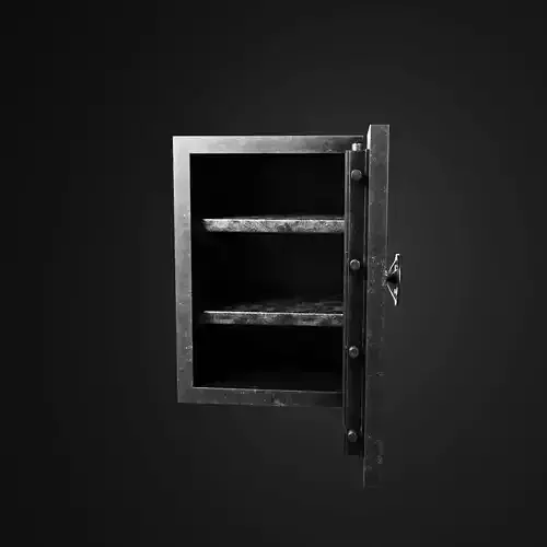 Low-poly Safe by Nikdox Low-poly 3D model