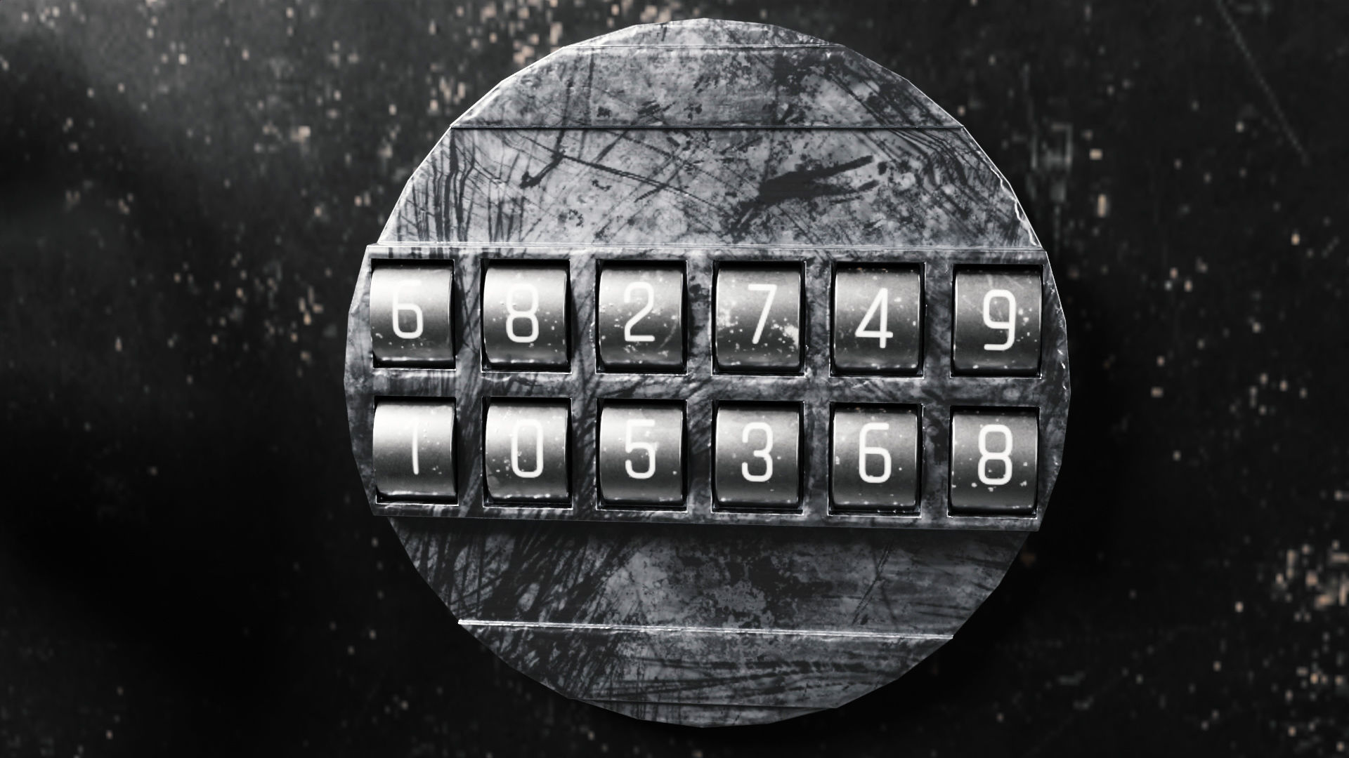 Low-poly Safe by Nikdox Low-poly 3D model_1