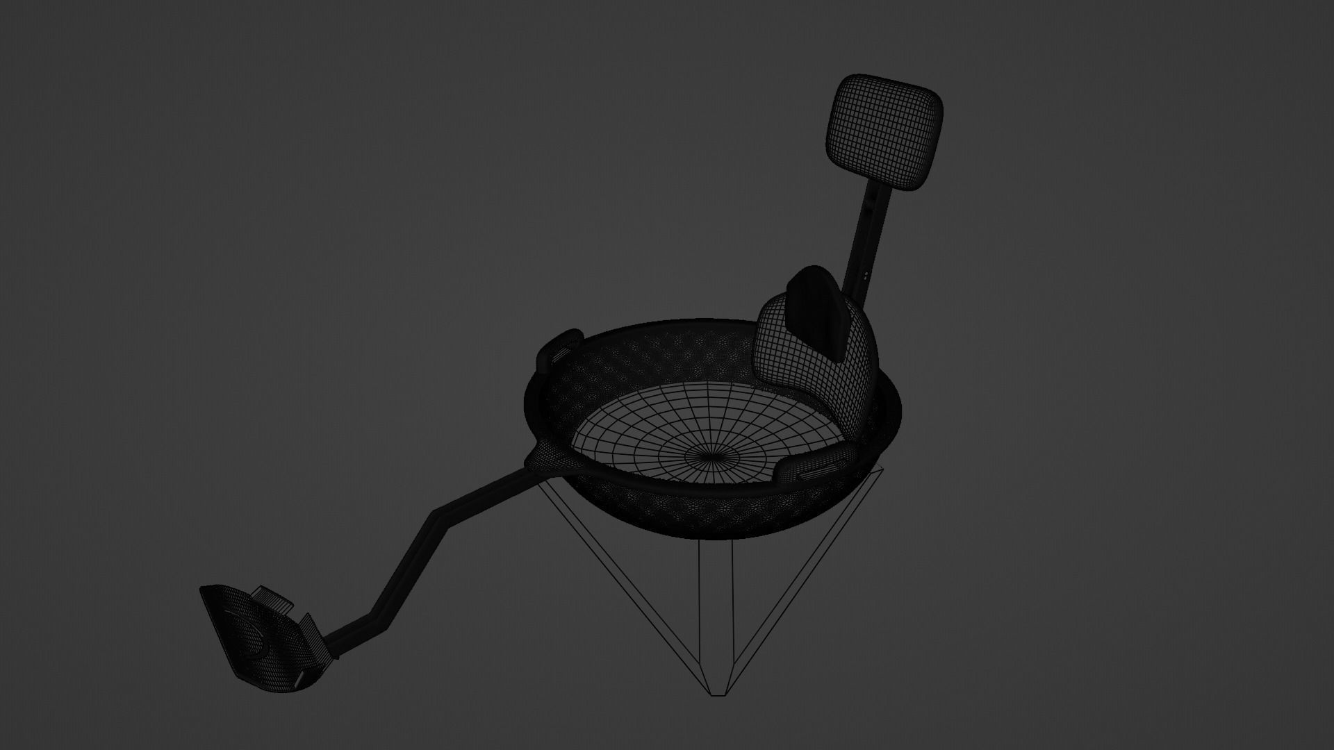 Yaw Motion Simulator 3D model_3