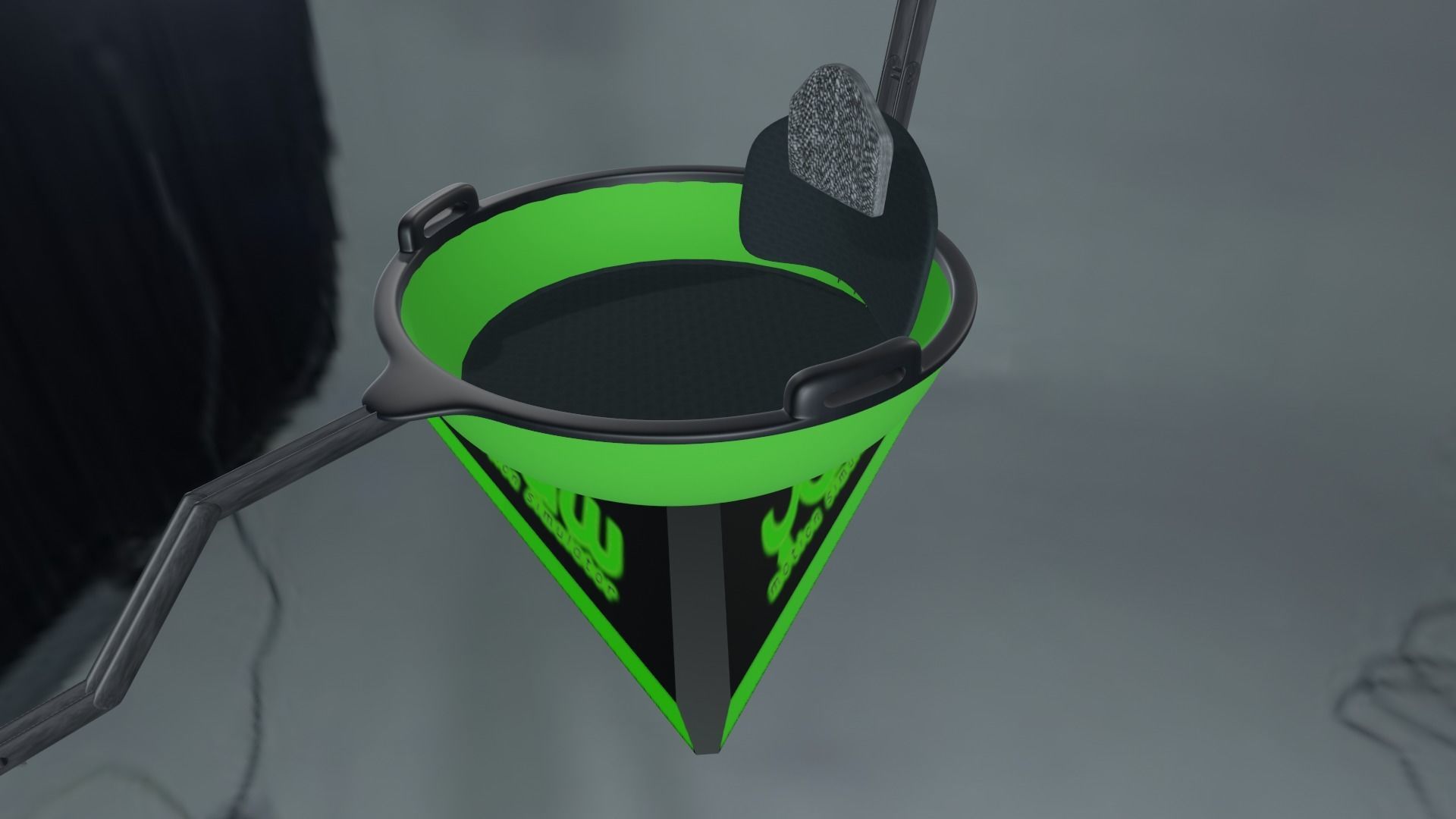 Yaw Motion Simulator 3D model_4