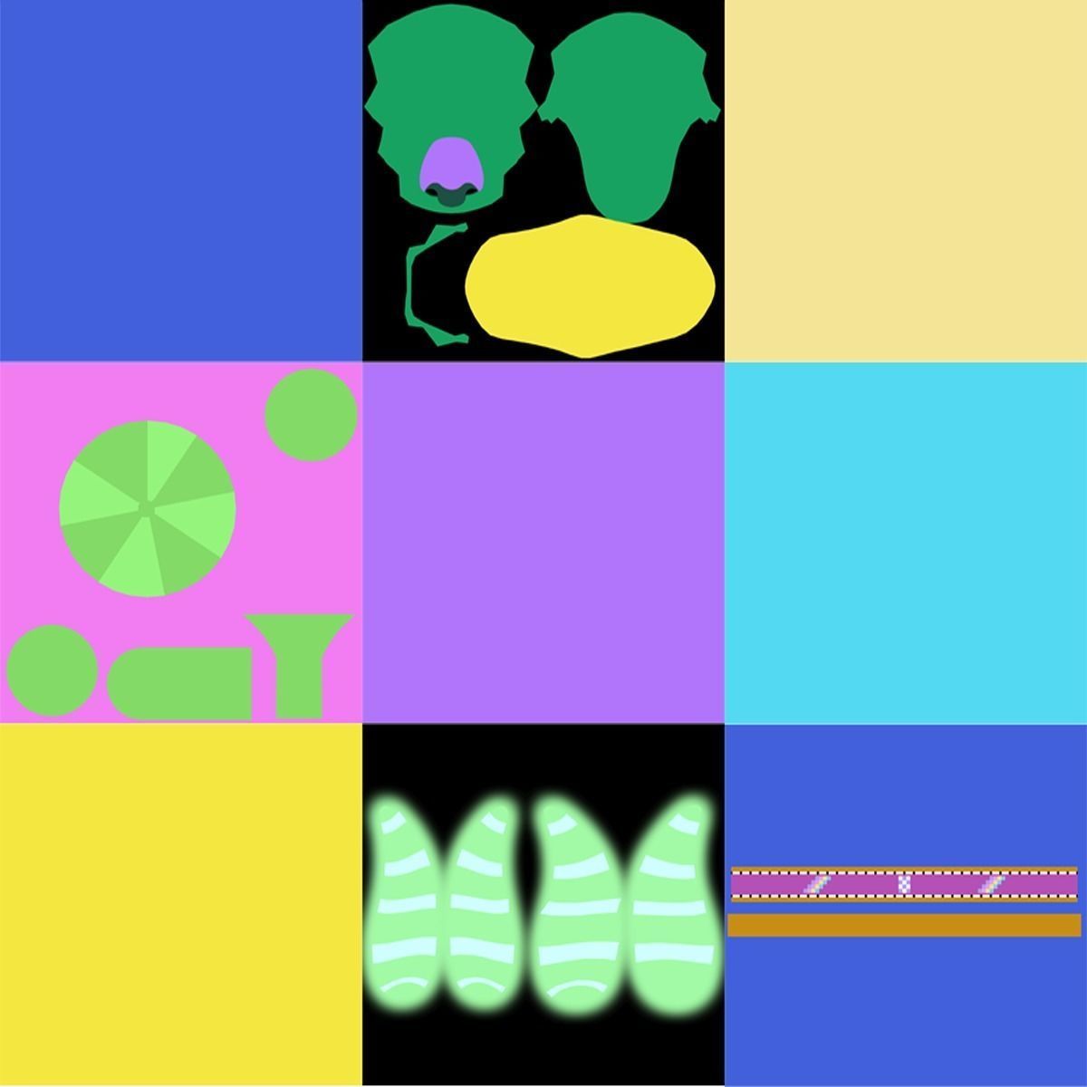 Infinity Run Game Stage Low-poly 3D model Low-poly 3D model_8