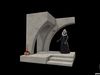 Star Wars Jabbas Palace Alcove Diorama for action figures 3D model 3D ...