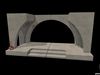 Star Wars Jabbas Palace Alcove Diorama for action figures 3D model 3D ...