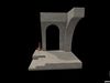 Star Wars Jabbas Palace Alcove Diorama for action figures 3D model 3D ...