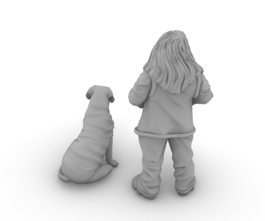 Hagrid and Thor from Harry Potter - 3D Model File STL 3D print model_3