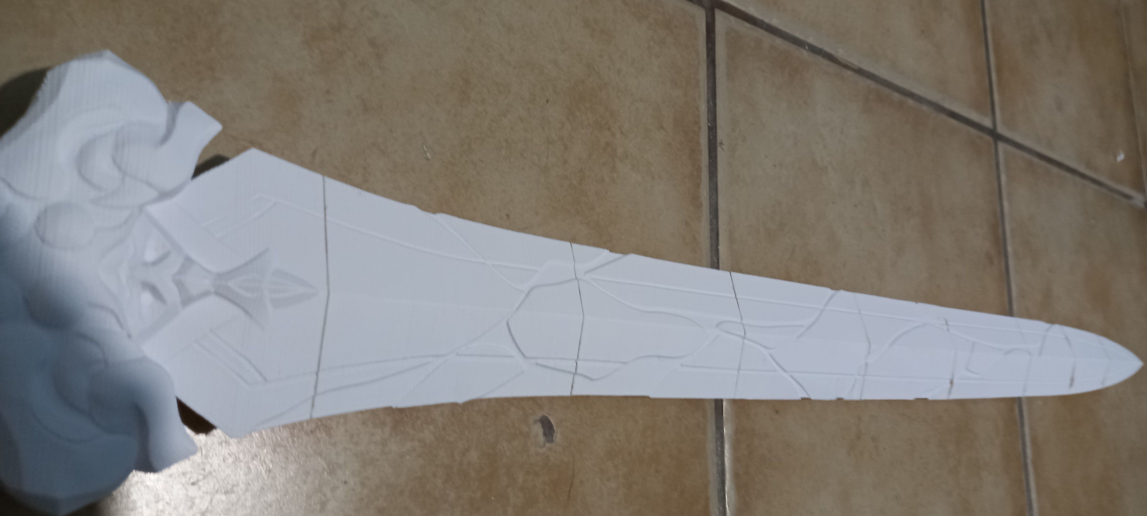 Honkai star rail blade sword 3D print model_29