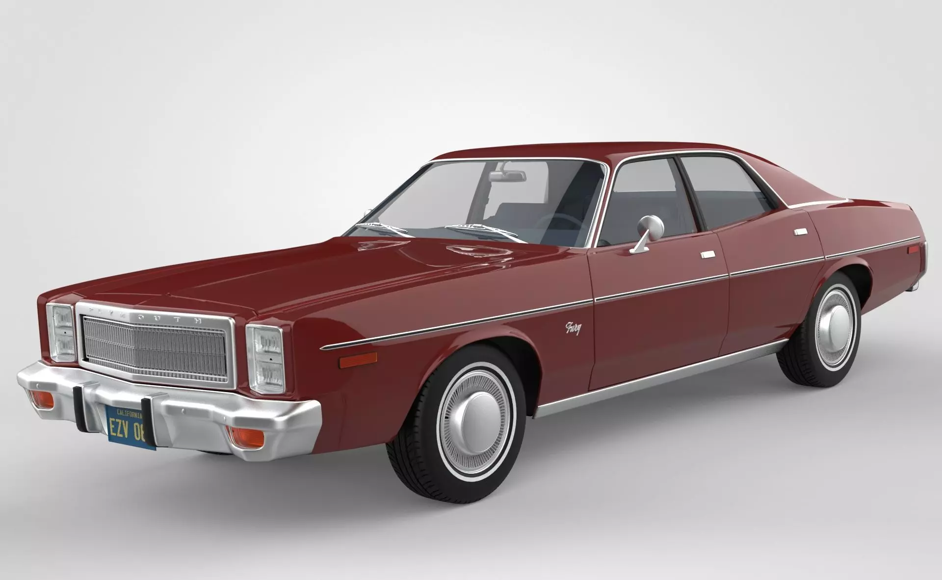 Plymouth Fury 1978 3D model