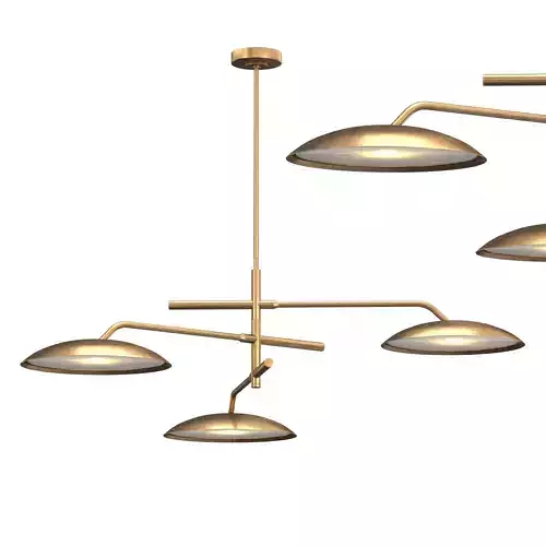 ASHER PENDANT - ANTIQUED BRASS