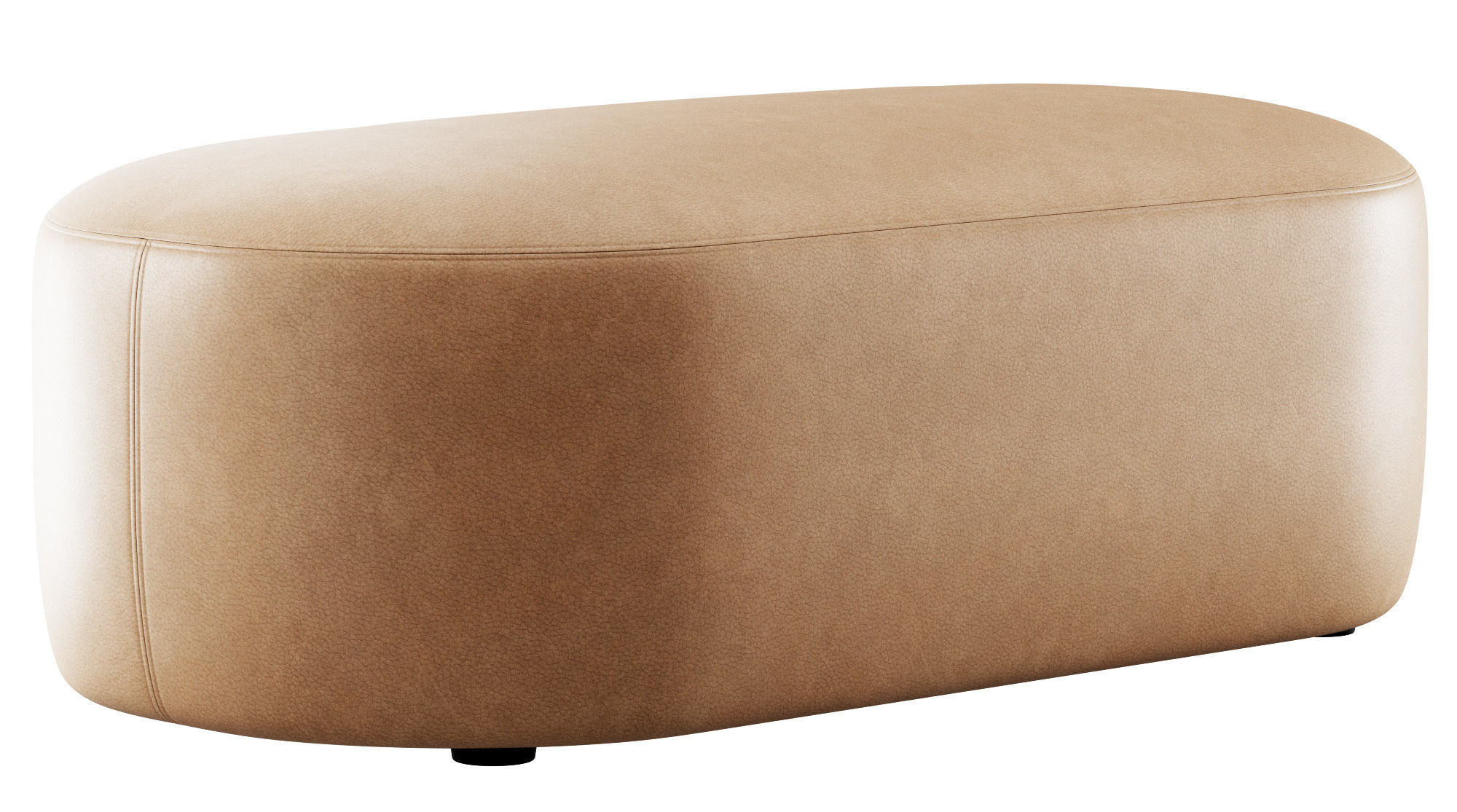Guest pouf bench by Liu Jo Living 3D model_10