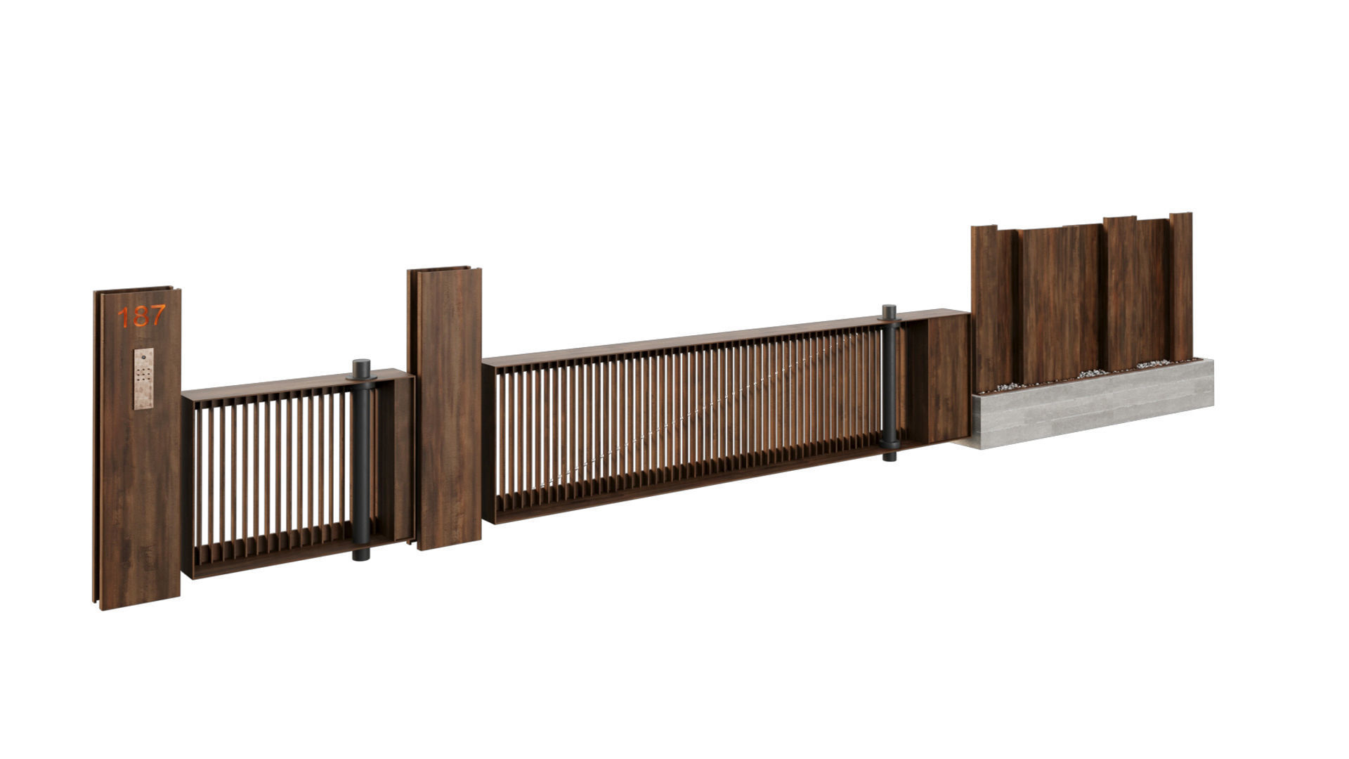 Entrance Group 4 3D model_4