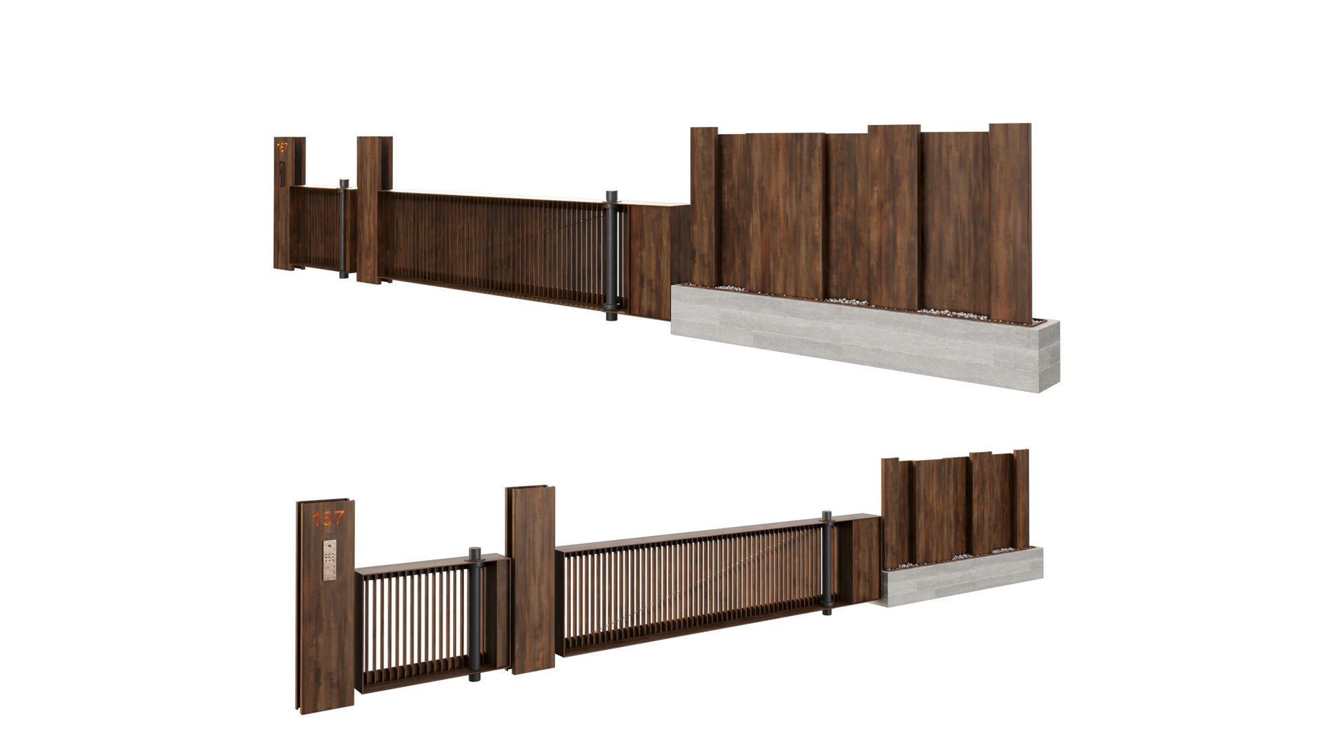 Entrance Group 4 3D model_8