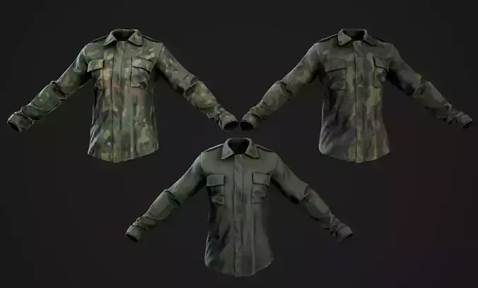 Army Jacket 01 Realtime