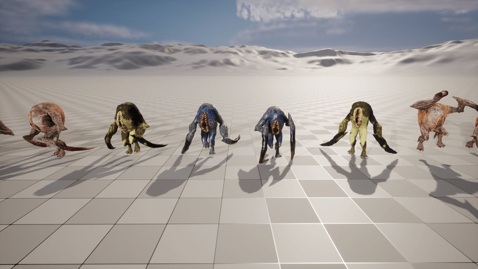 Eater1 Low-poly 3D model_28