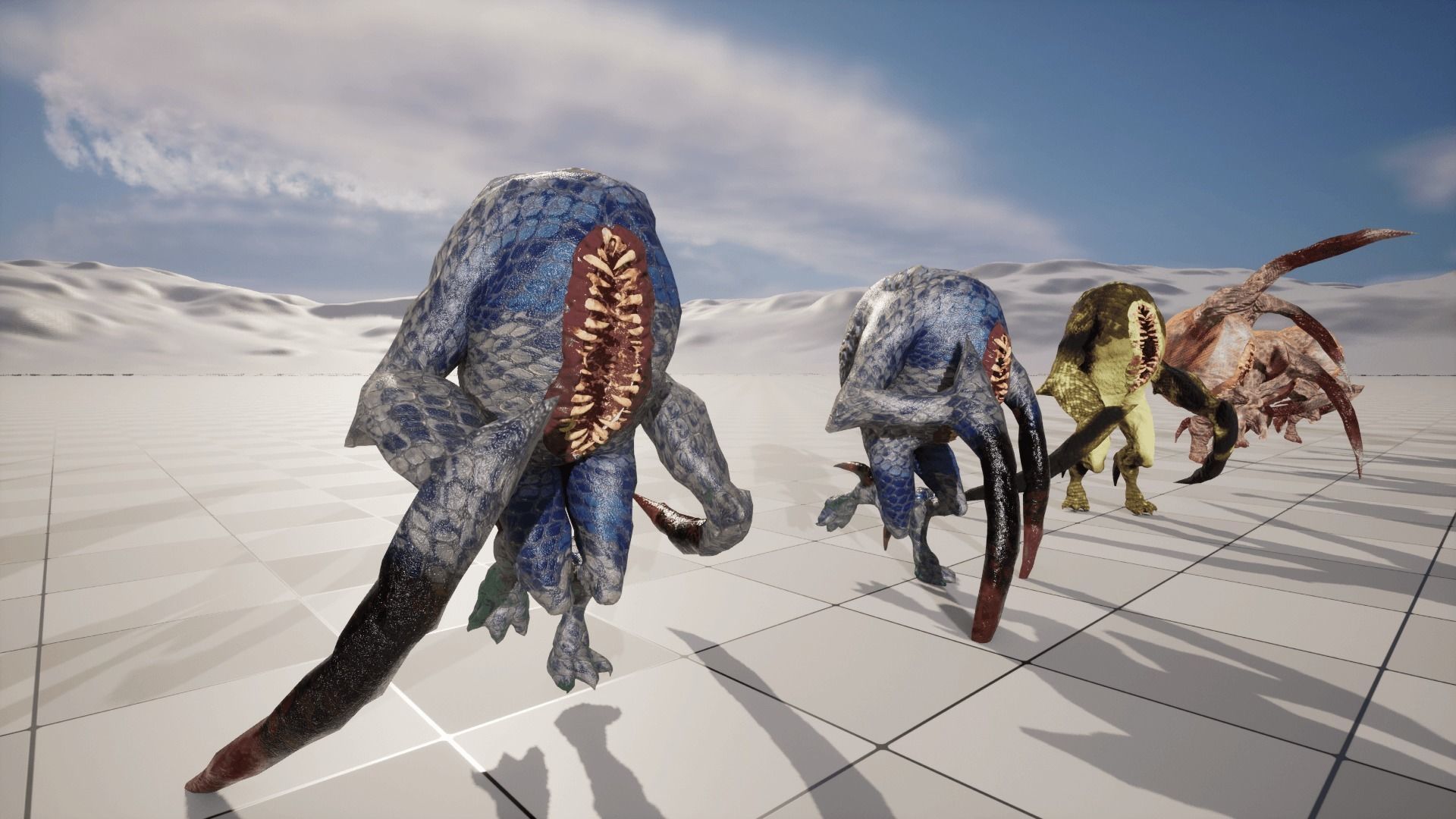 Eater1 Low-poly 3D model_24