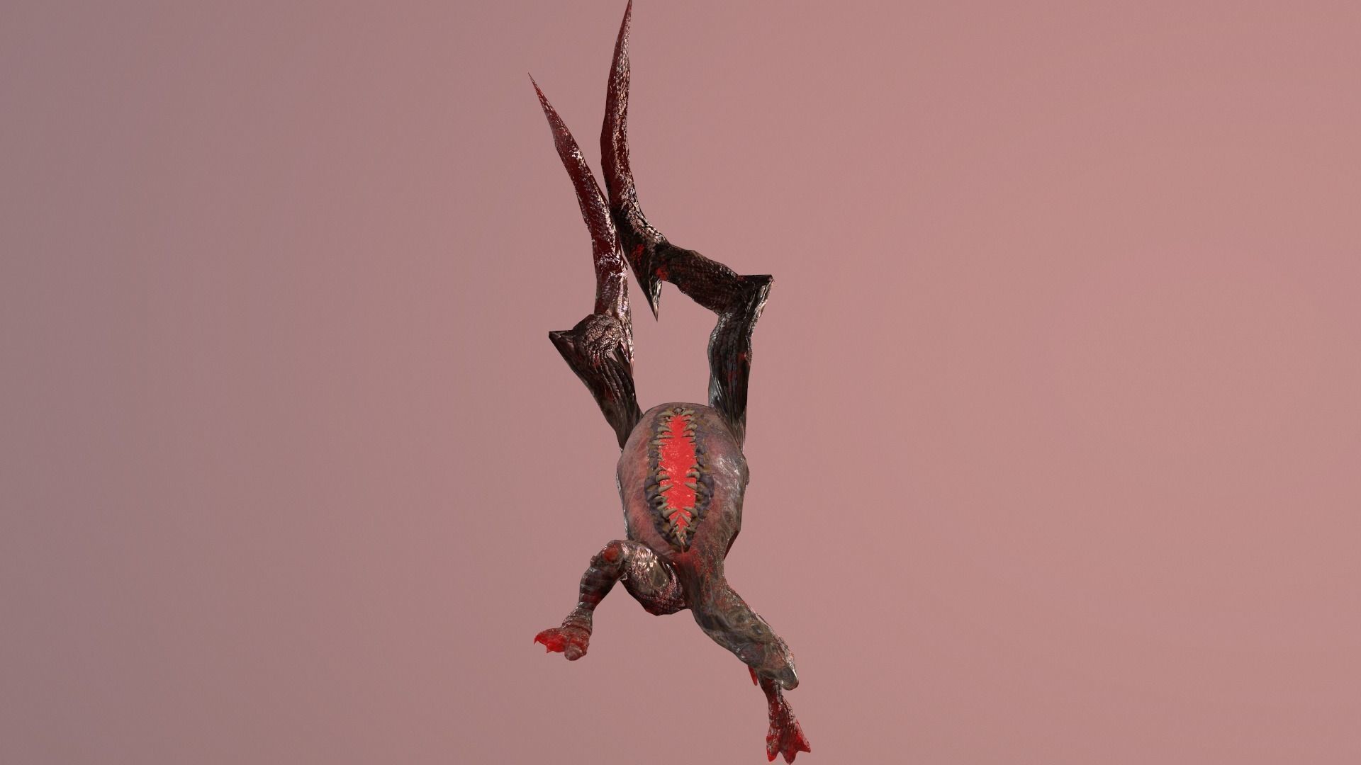 Eater1 Low-poly 3D model_25