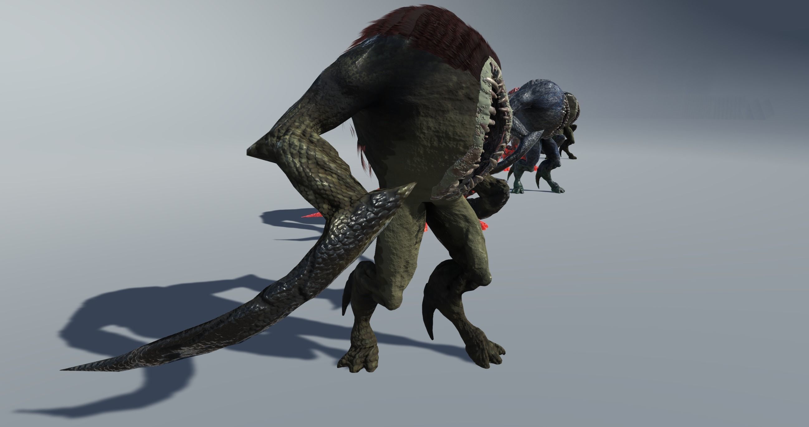 Eater1 Low-poly 3D model_2