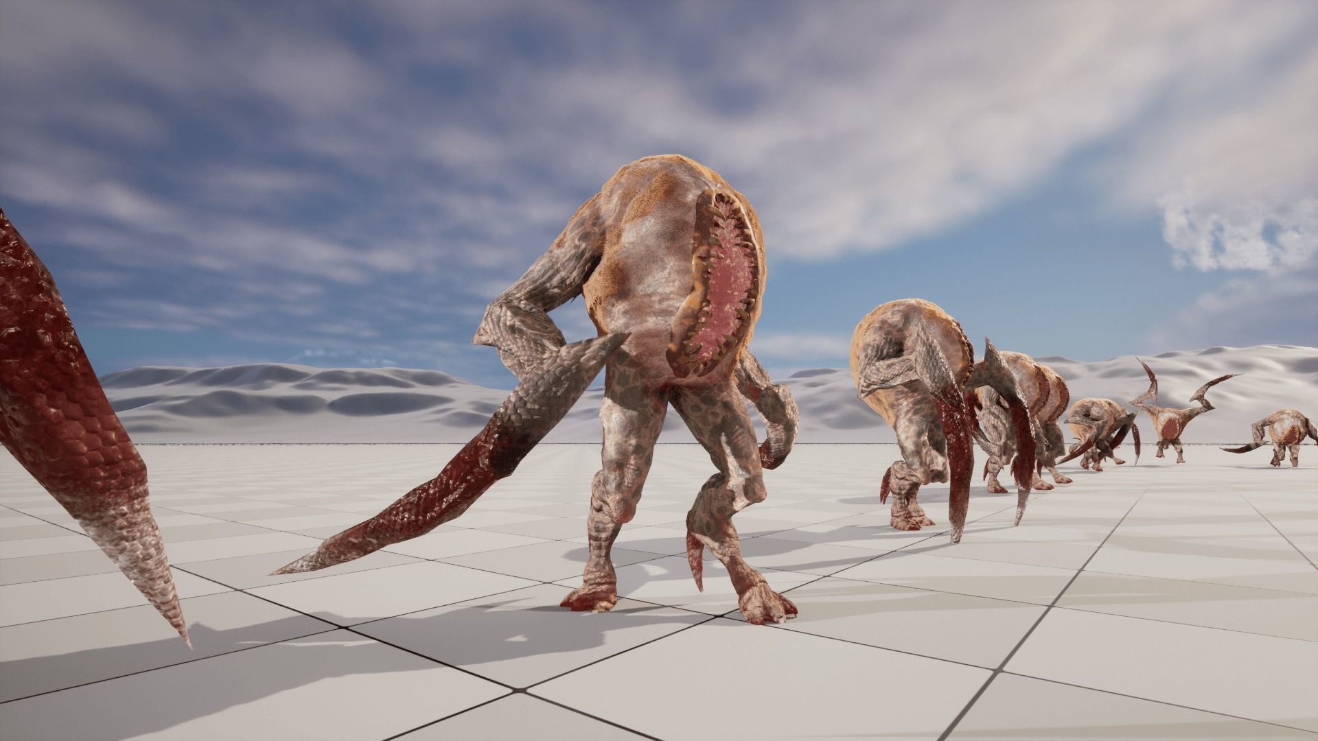 Eater1 Low-poly 3D model_21