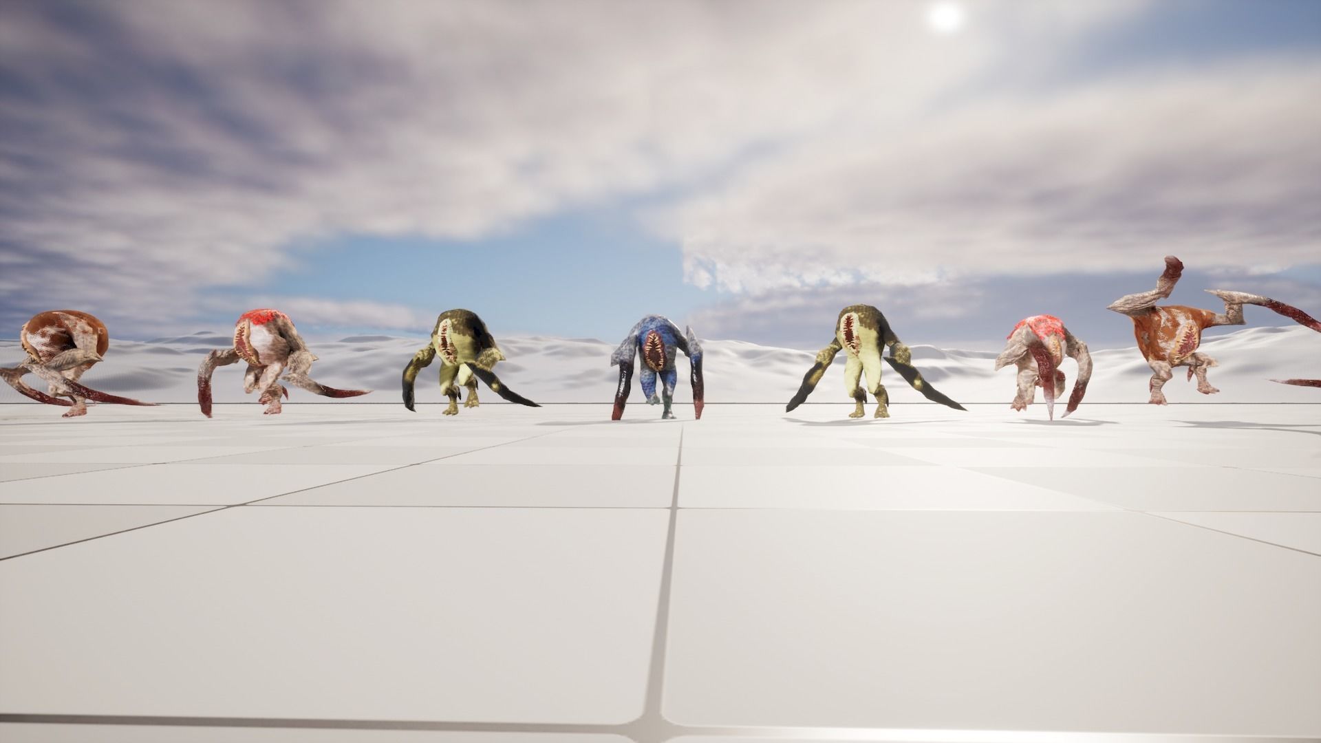 Eater1 Low-poly 3D model_36