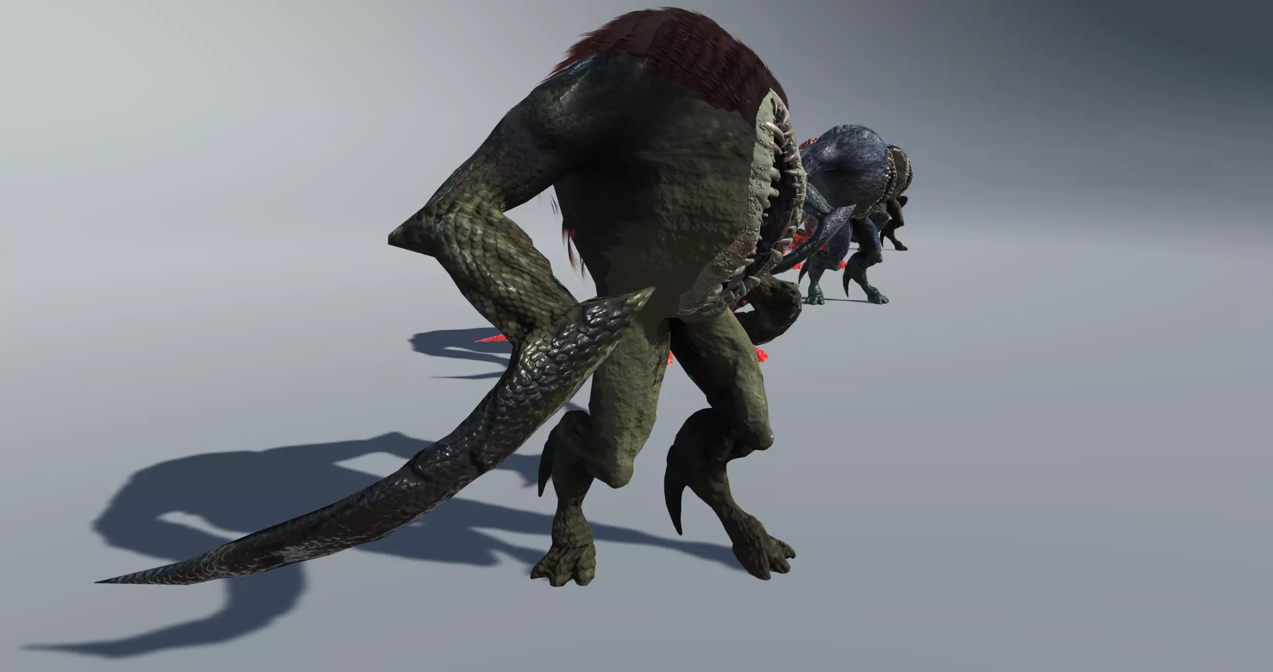 Eater1 Low-poly 3D model_0