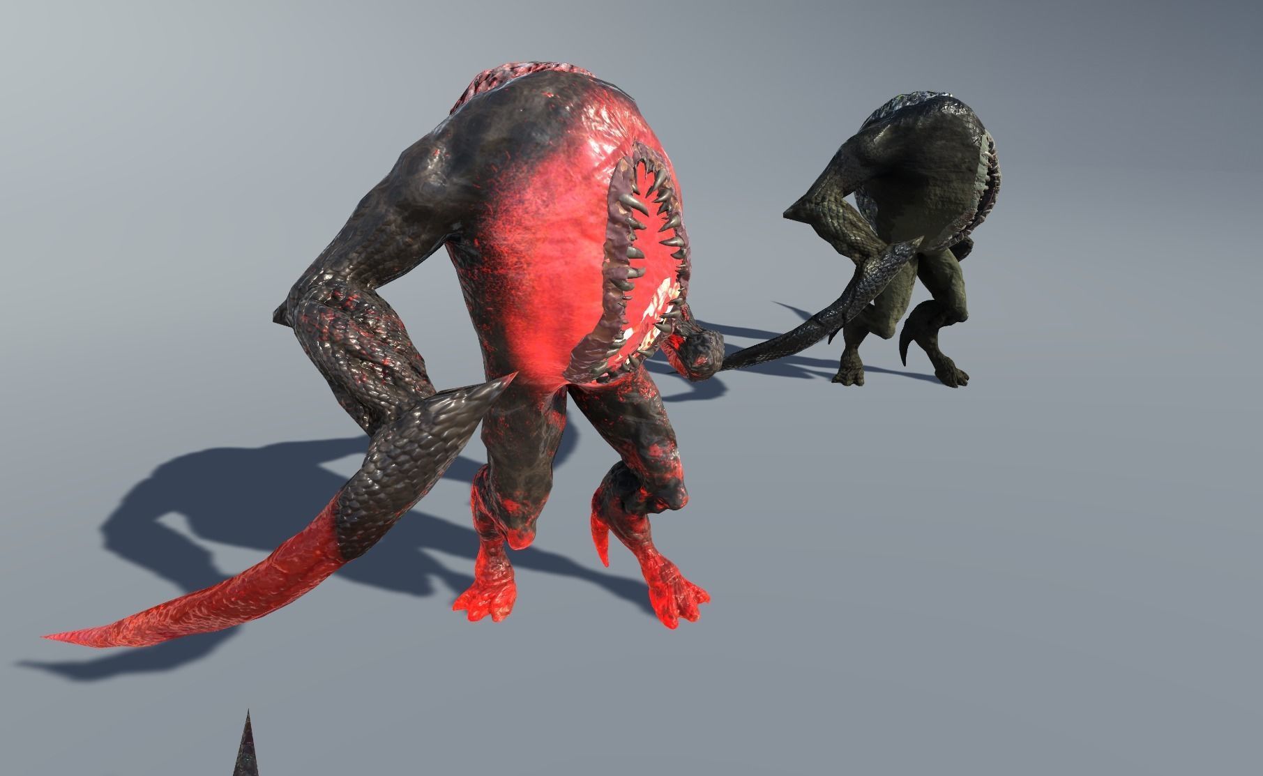 Eater1 Low-poly 3D model_12