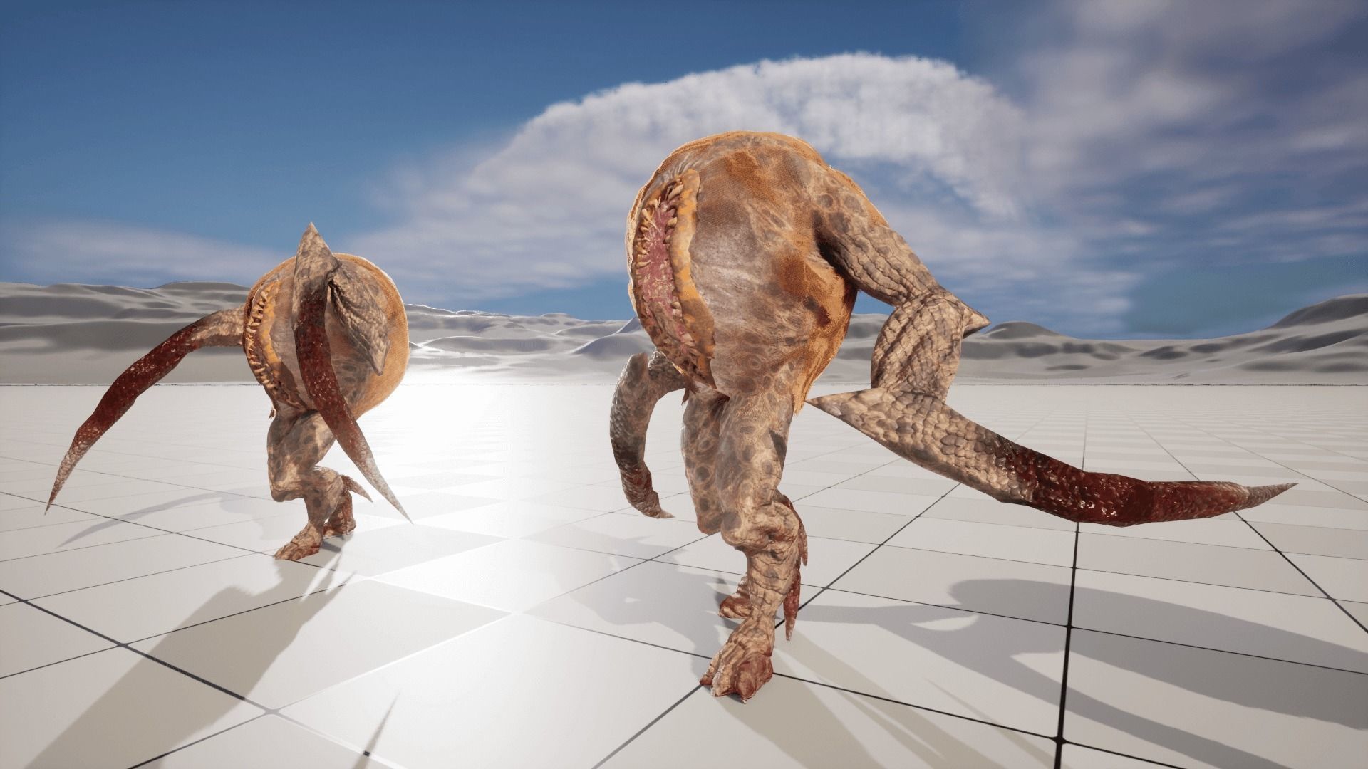 Eater1 Low-poly 3D model_19