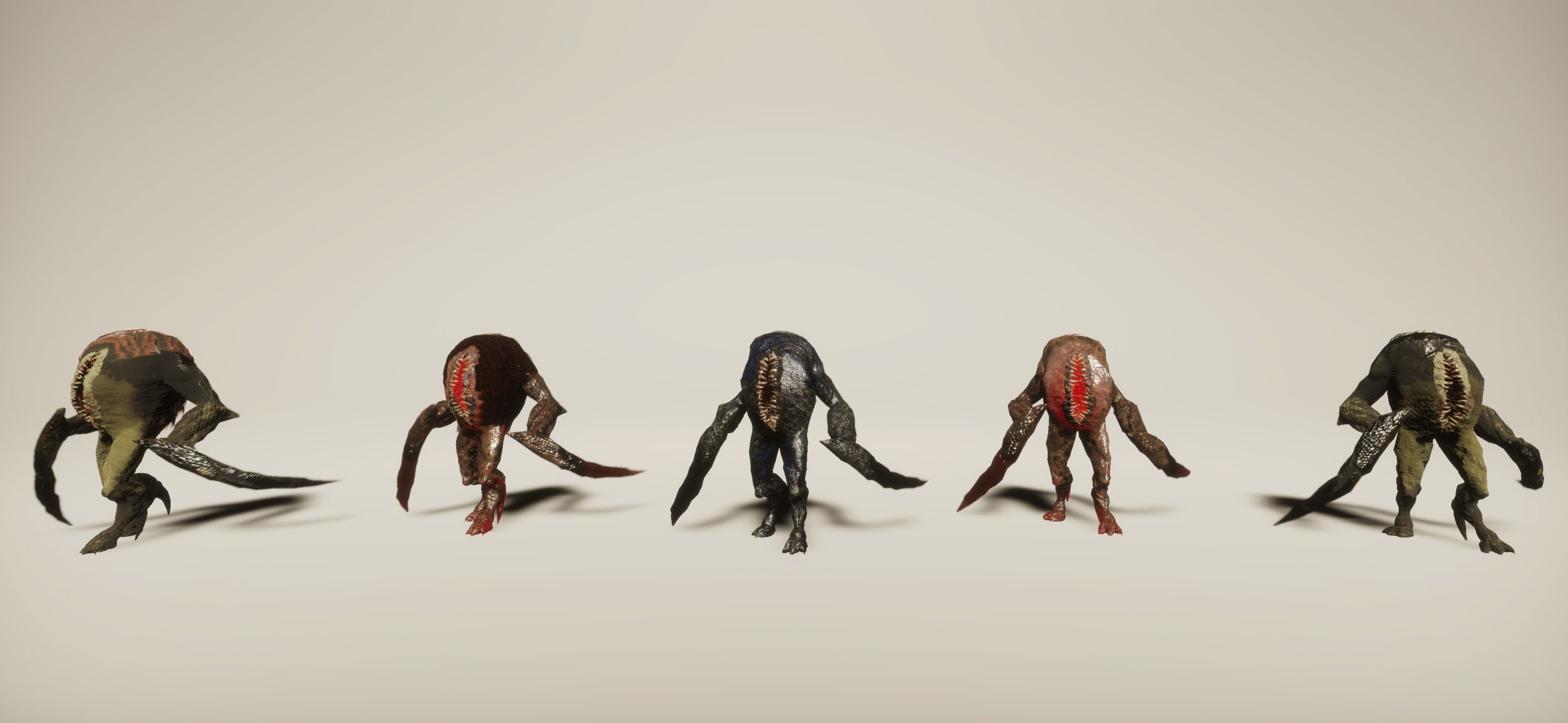 Eater1 Low-poly 3D model_32