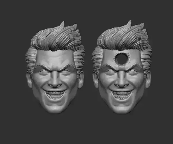 Reverse Flash Unmasked - Head for Action Figures