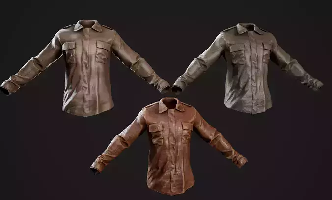 Leather Shirt 01 Realtime 