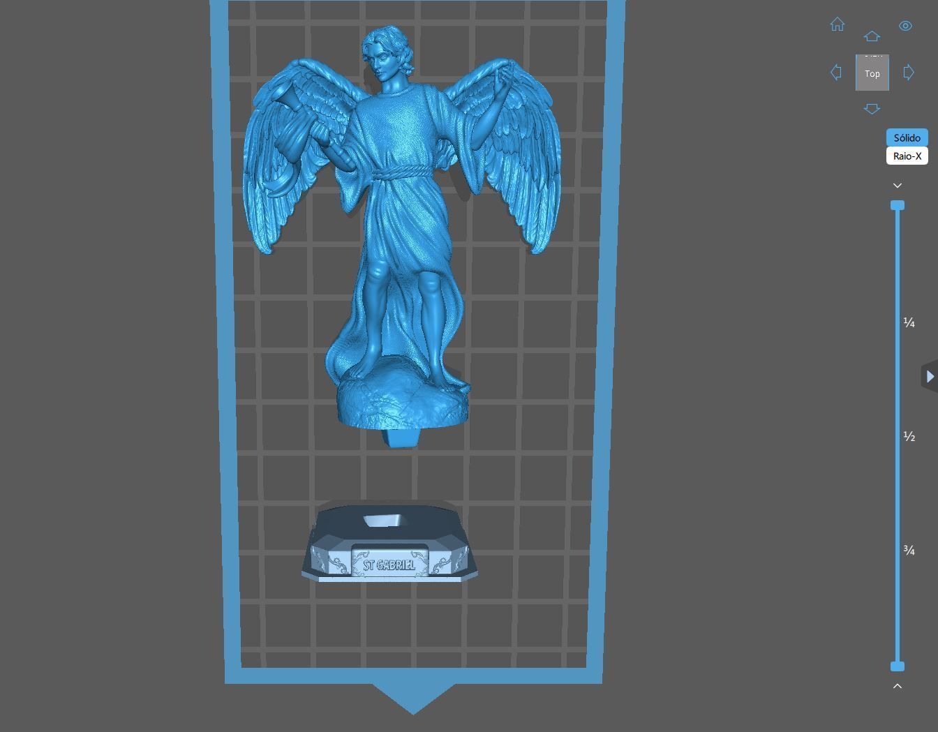 Archangel Angel Gabriel 3D print model_13