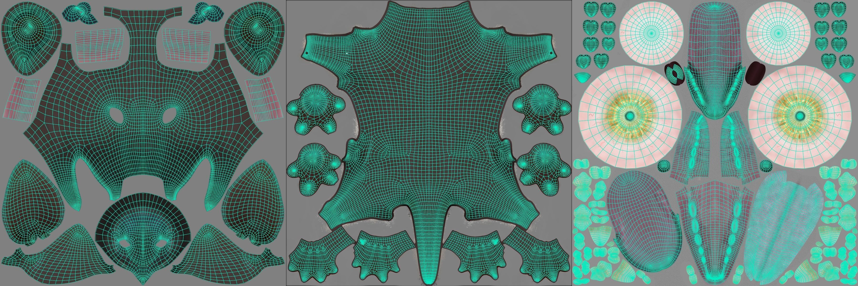 Wolf Animation VFX Grace 3D model_26