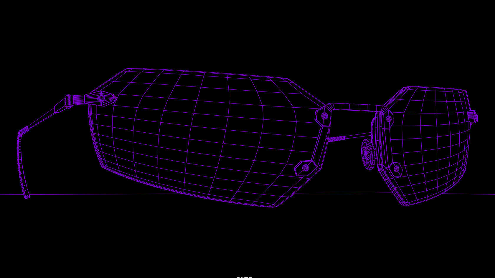 The Matrix Sunglasses - Agent Smith Low-poly 3D model_17