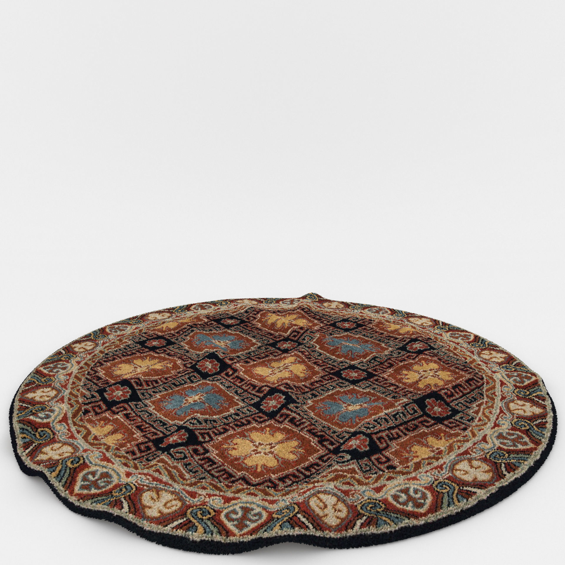 Rugs No 879 Low-poly 3D model_5