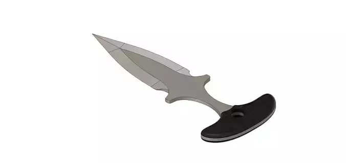 Push Dagger Prop Replica 3D print model